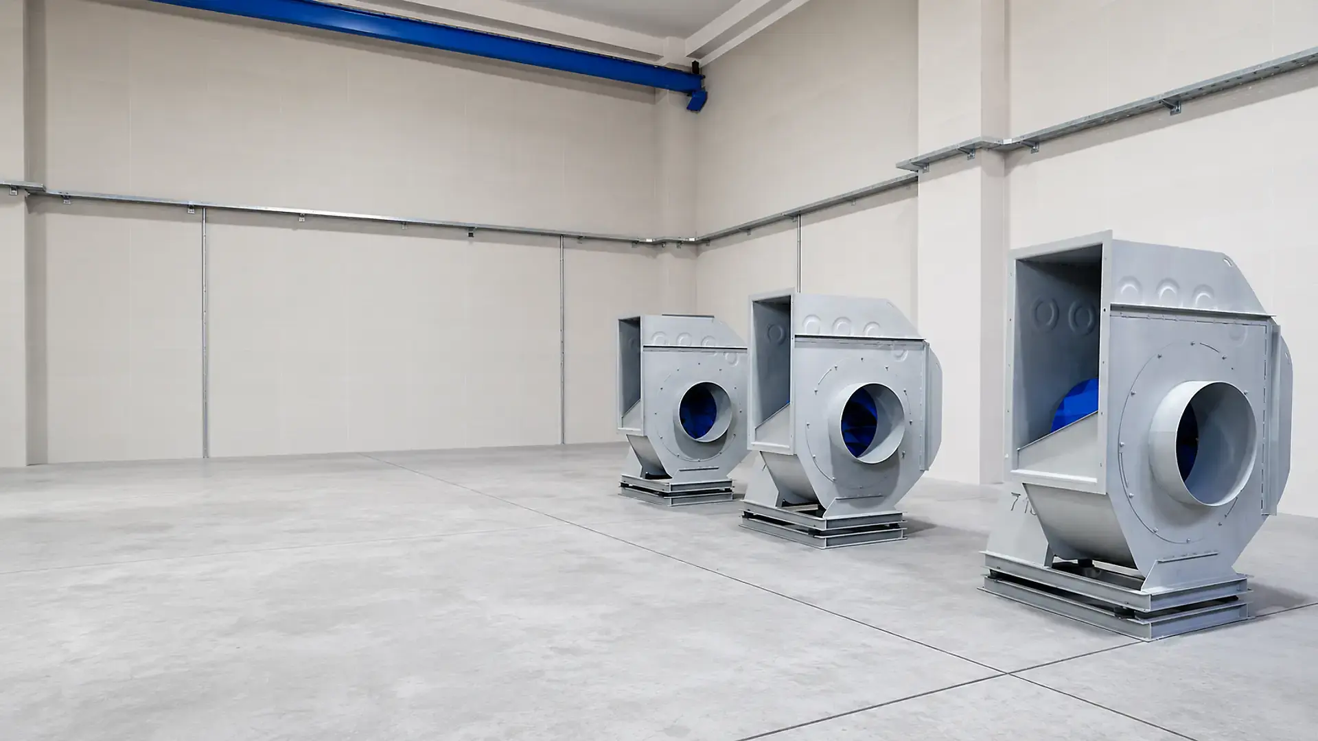 Powerful air movementFor industry and infrastructure