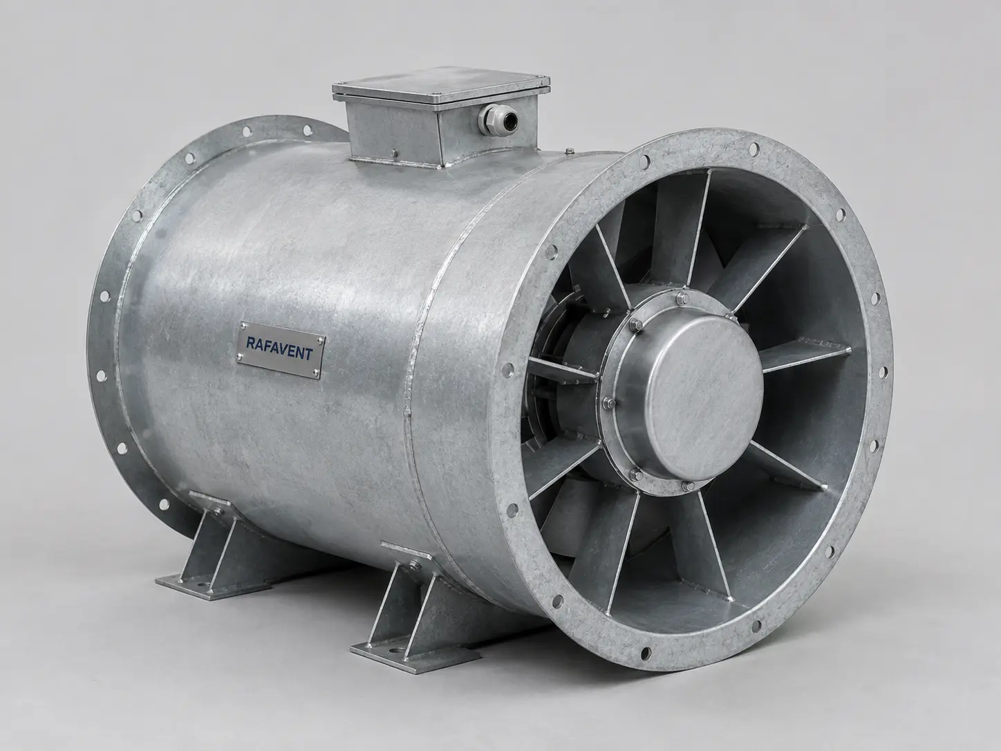 RAFAVENT high-pressure guide-vane axial fan