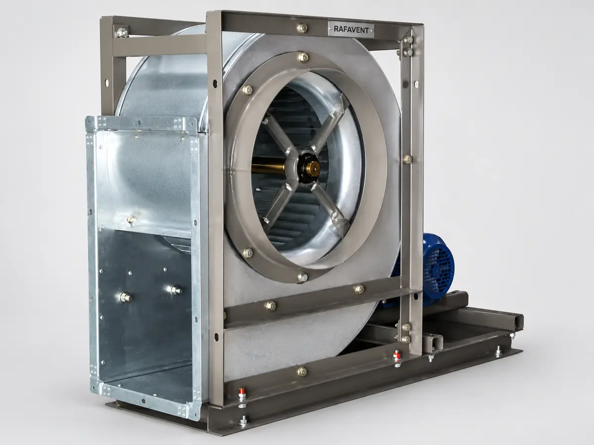 RAFAVENT single-inlet forward-curved centrifugal fan